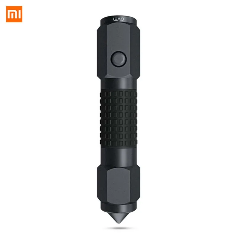 Мощная светодиодная вспышка Xiaomi LEAO CREE XP E2 автомобильный молоток для безопасности