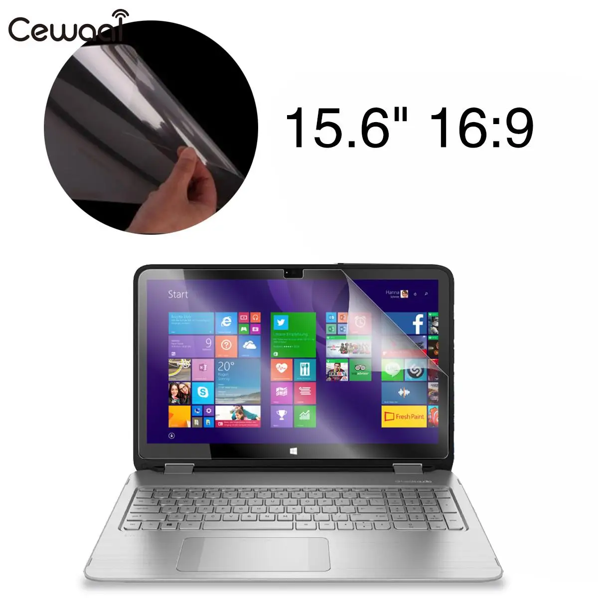 Anti-Scratch 15.6&quot 16:9 Laptop Notebook LCD Screen Protector Film Cover | Электроника