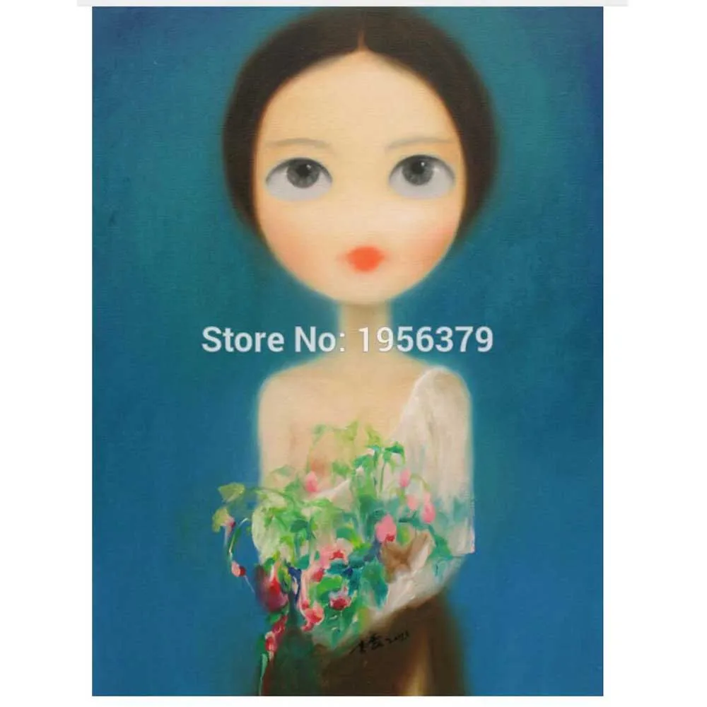 Элегантная пикантная перспектива китайской традиционной длинной шерсти Девушка