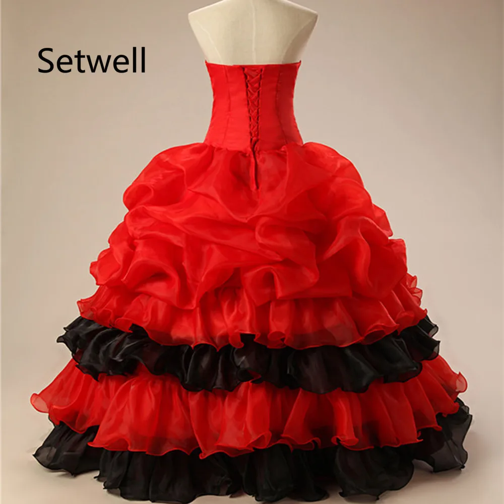 Новинка 2017 от Setwell платье Quinceanera без бретелек со шнуровкой сзади индивидуальный