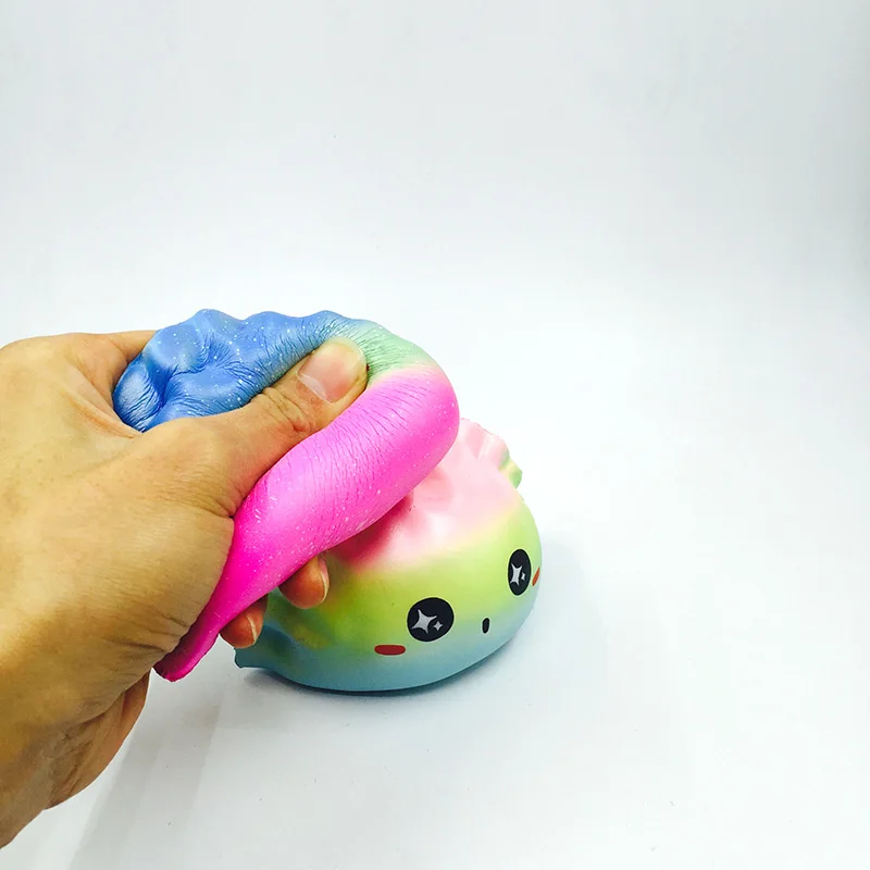 Игрушки-антистресс 10 шт Редкие kawaii мягкими пельменей медленно распрямляющийся мягкий с посылка детские подарки игрушки Ароматические