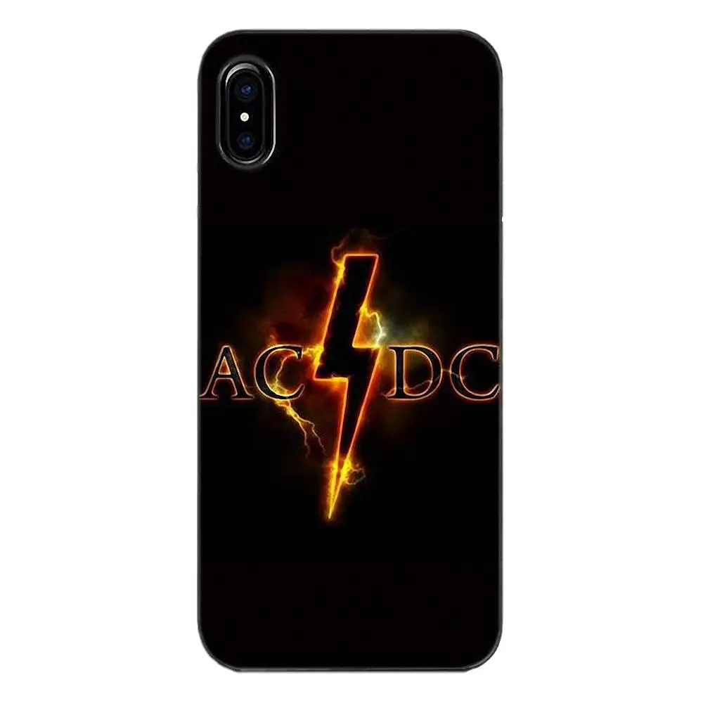 Мягкий термополиуретановый чехол Tpwxnx для телефона Постер Ac Dc Huawei G7 Y6 II Y7 Xiaomi Redmi Note