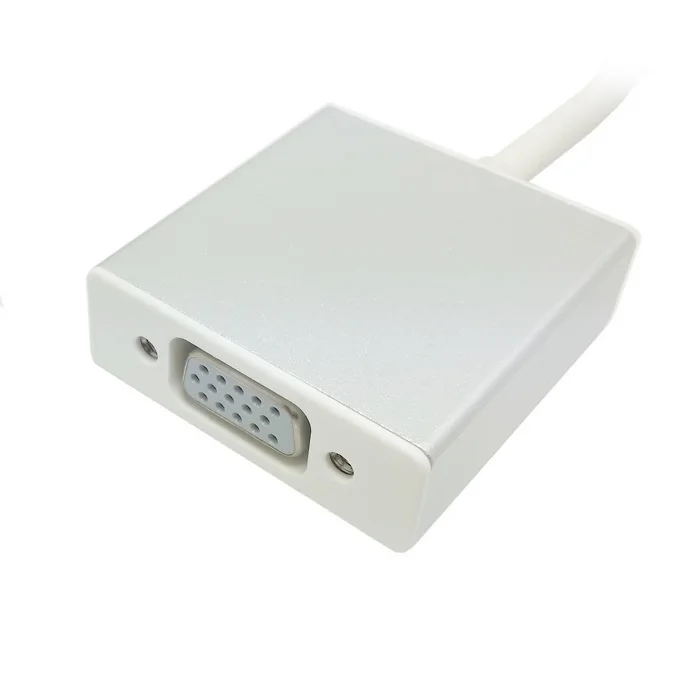 Выходной адаптер Micro HDMI-VGA типа D с питанием USB и аудио-видео для монитора проектора