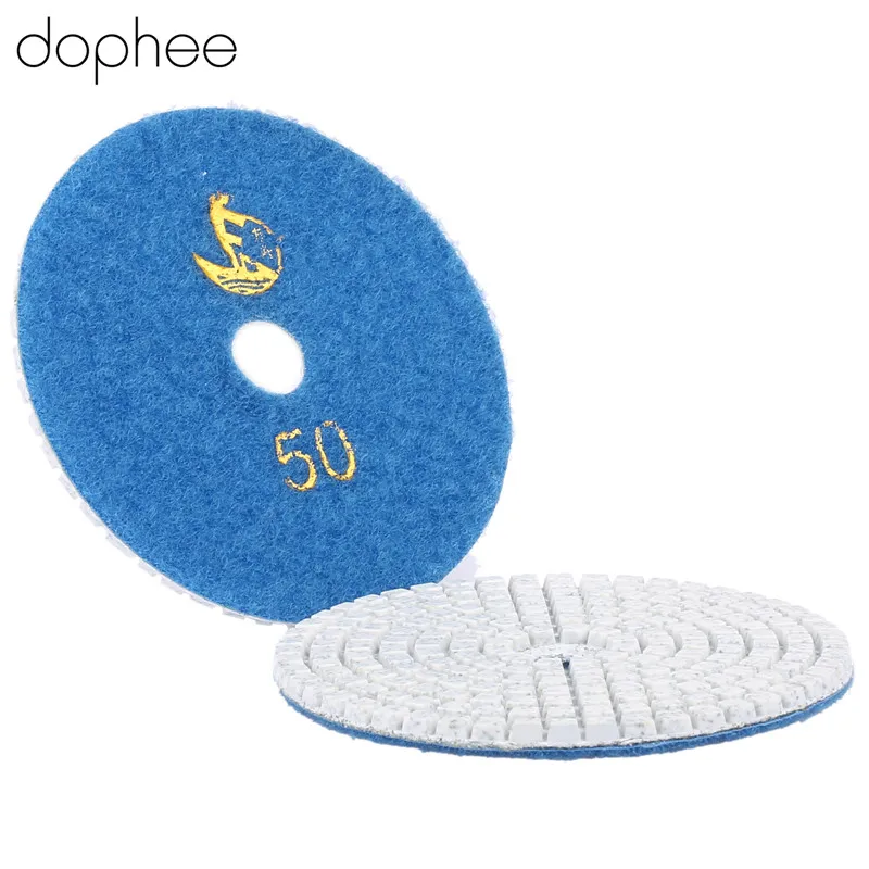 Dophee Blue 100 мм/4 &quotпрофессиональные мокрого/сухого гранита бетона мрамора