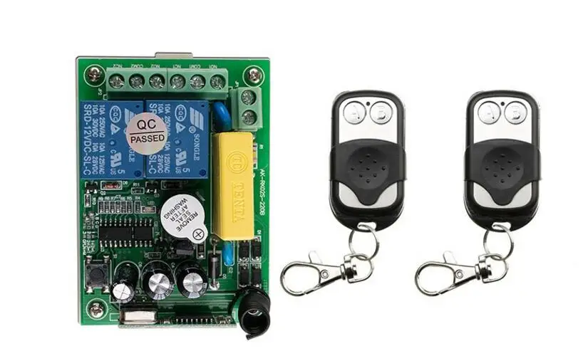 Переключатель дистанционного управления для радио 220 В переменного тока 2 канала