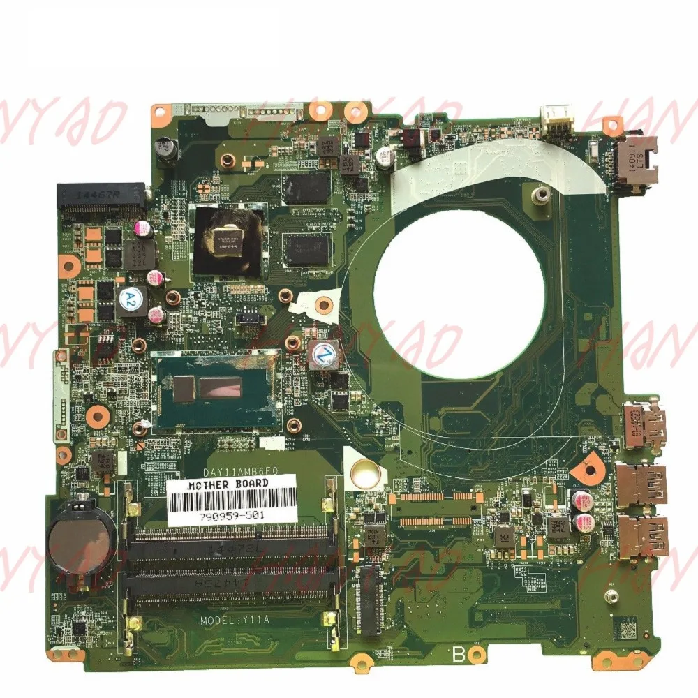 Материнская плата для ноутбука HP 17 F M7 K P 790959 501 материнская DAY11AMB6E0 i7 cpu 840M