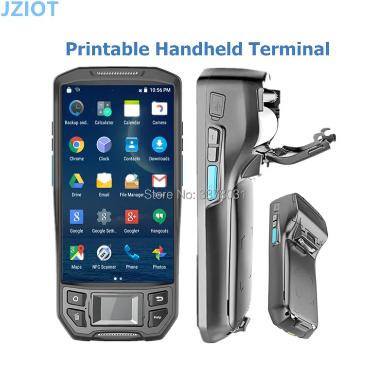 5-дюймовый сенсорный экран 4G LTE wifi Bluetooth pda надежный сканер штрихкода android Ручной