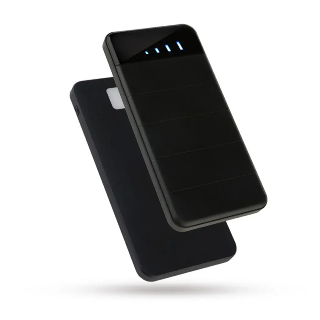 Общий 20000mAh солнечный банк силы Двойной выход USB съемные рулон складные солнечные