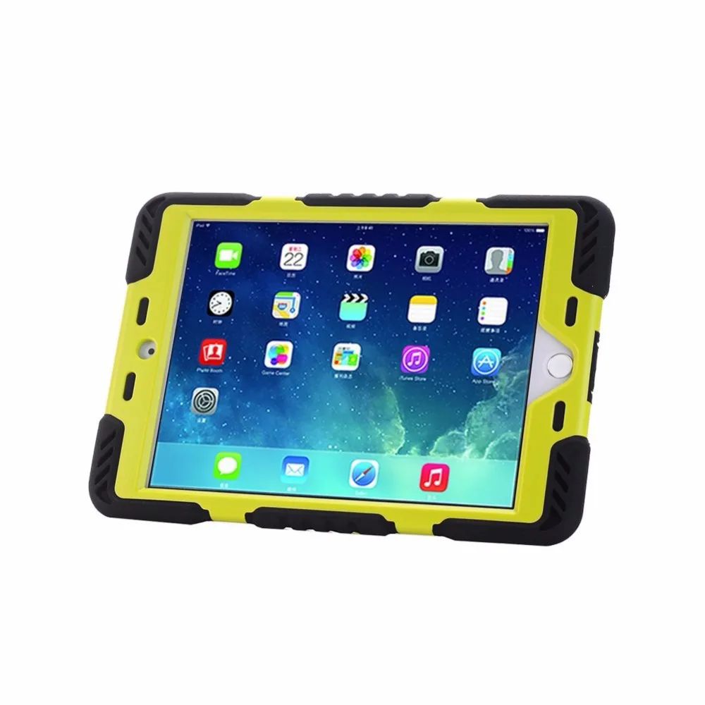 Чехол накладка Pepkoo для Ipad air 2 пластиковый защитный чехол с подставкой и наклейкой