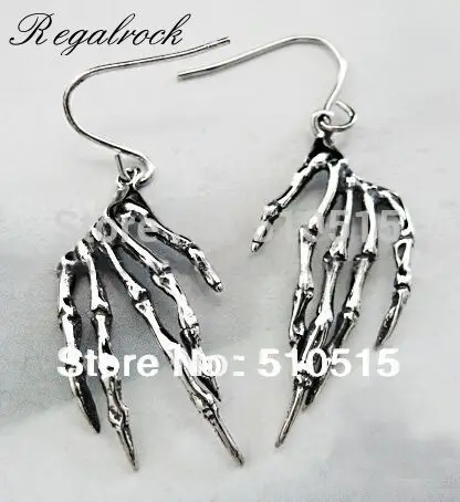Regalrock модные Обезьяна рук скелета I Am Legend серьги в виде зомби|zombie earrings|earrings