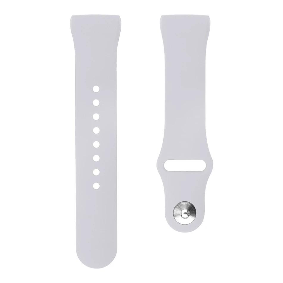 Белый Смарт часы ремешок для Fitbit Charge 3 силиконовые заменить для мужчин t Band Браслет повседневное спортивные простой женские умные часы интимные - Цвет: Белый