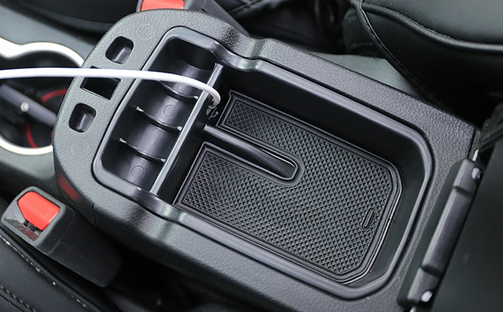 Автомобильный ABS подлокотник коробка для хранения держатель коробка для Jeep Компас авто аксессуары