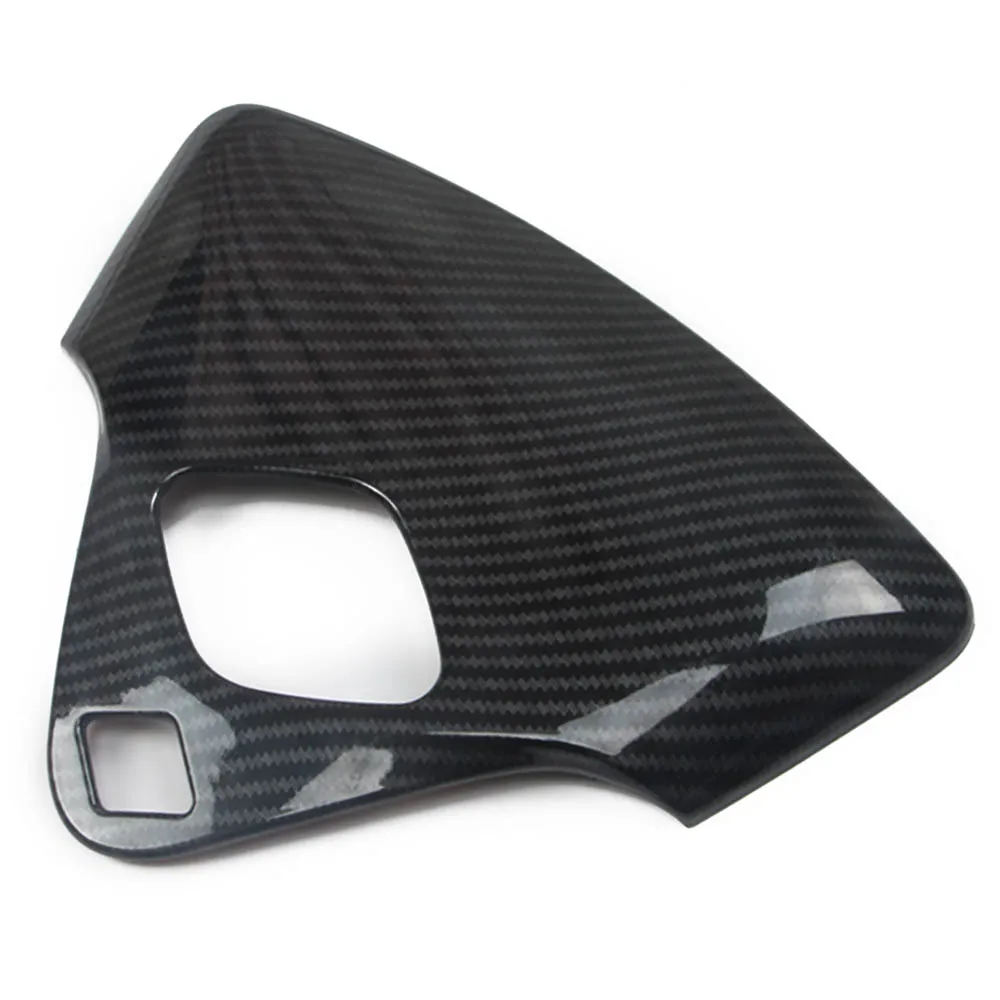 Carbon Fiber Автомобильный внутренний подвесной фонарь для чтения декоративная Накладка для Toyota C-HR CHR CH R аксессуары для интерьера молдинги - Название цвета: Carbon Fiber
