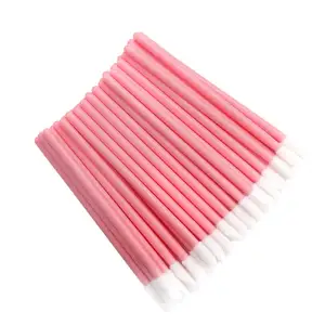 300 Pcs/pack Disposable Lip Brush Makeup Brushes Pen Lipstick Mascara Wands Brush Cleaning Cosmetic 