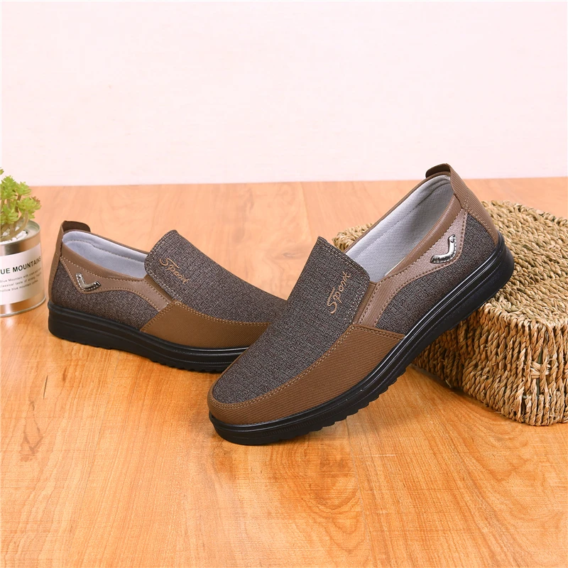 ZUNYU New Canvas Loafers Shoes Slip on Men Casual Summer 2019 Breathable Fashion Soft Flat Driving Size 38-50 | Обувь