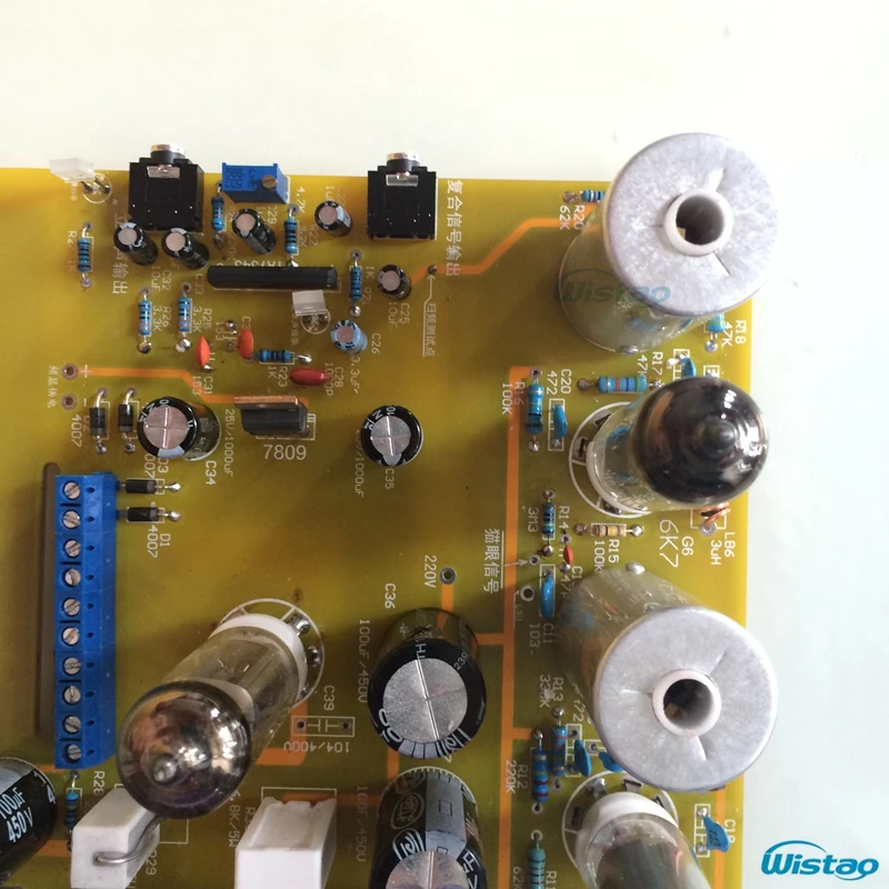 IWISTAO трубка FM стерео радио головка готовый набор PCBA или пустые платы 6C11 не включая