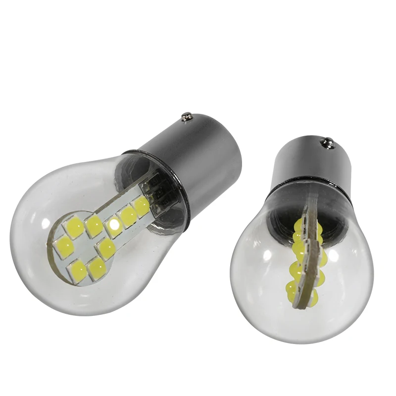 Gfoloza новейшая 1 шт. 1156 BA15S P21W Светодиодная лампа 18SMD 3030 светодиодная автомобильная