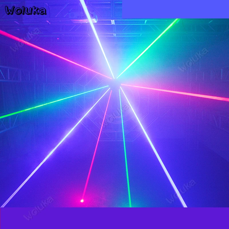 Дискотека лазер 9 Eyed Spider LED DMX DJ освещение эффект ночной клуб огни свадьба