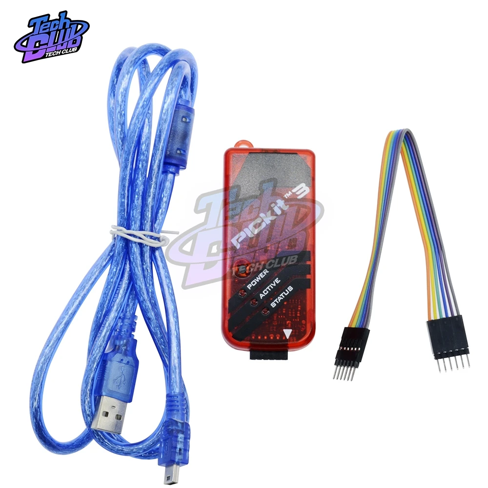 Программатор PICKIT3 PIC KIT3 PICKIT 3 симуляция офлайн программирования микроконтроллер