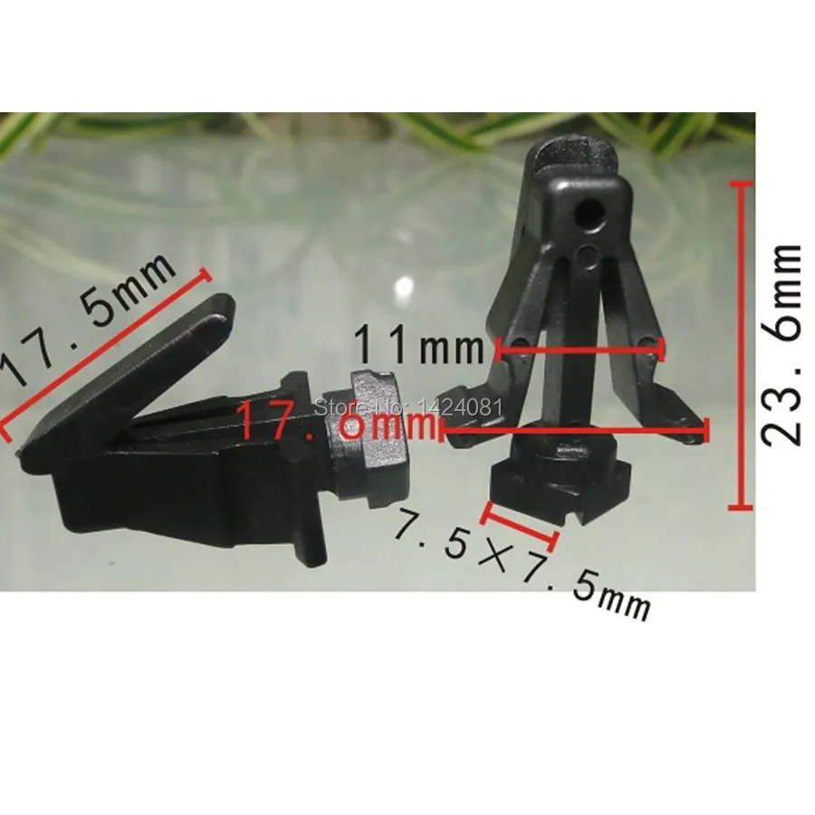 100x для Nissan зажим решетки Navara D22 Frontier Для Sunny B14 Sentra 1997 2005 76882 0M060 768820M060|grill clip|nissan clipsclip