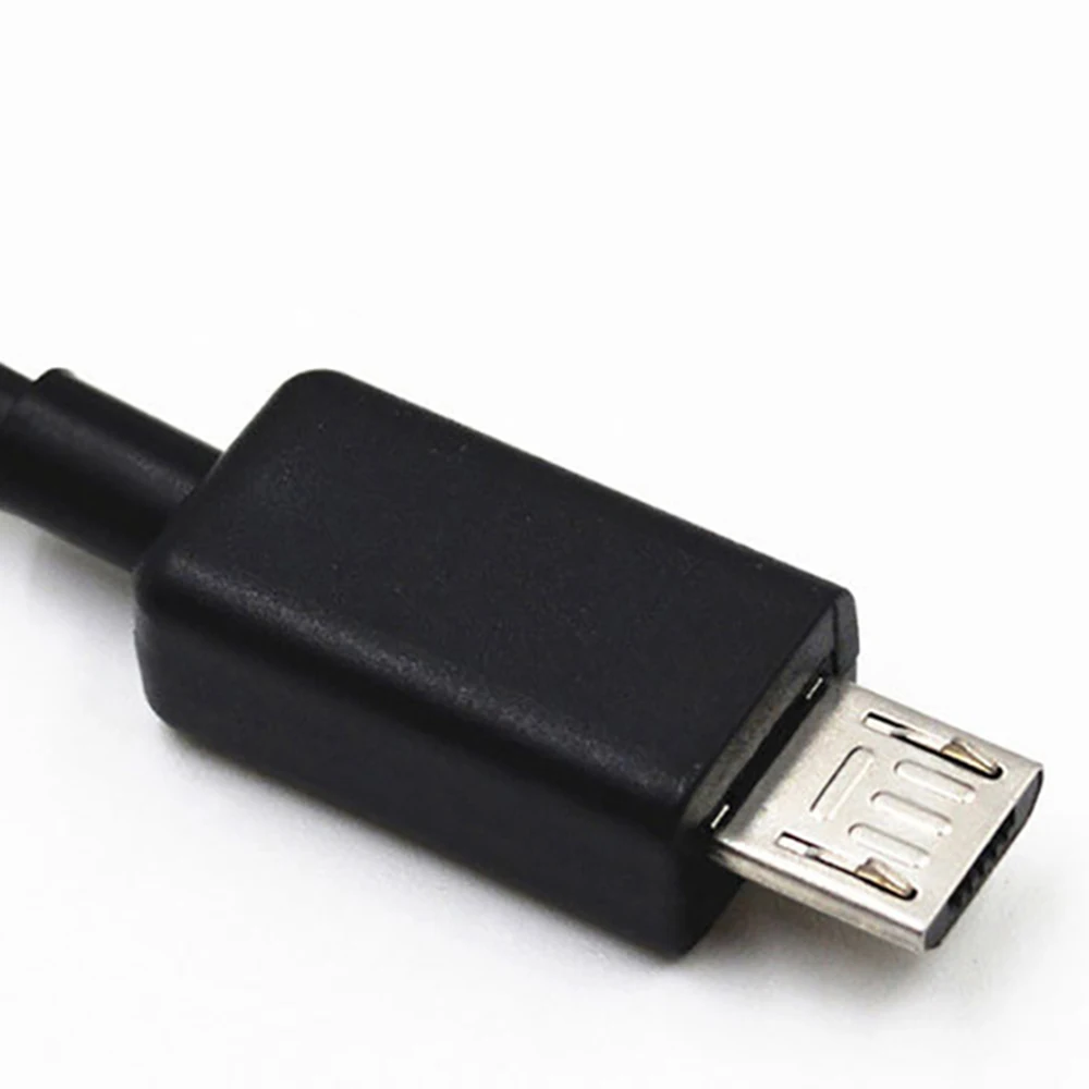 1 шт. OTG Micro USB Male to 2x порт + 1x разъем адаптера для смартфона Android u диск ноутбук