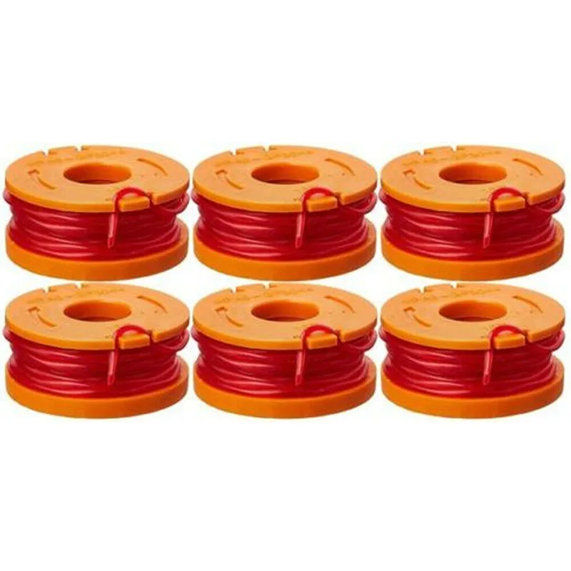 WG150 WG151 WG152 Trimmer String Spools Replacement 10inch Cap Accessories Attachment Parts Tool 6 pcs For WORX | Инструменты