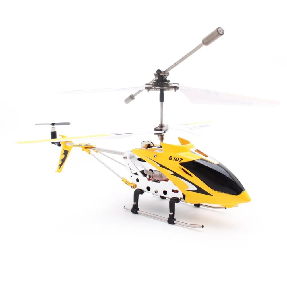 Оригинальный Syma S107G гироскоп Металл инфракрасное радио 3CH мини вертолет RC пульт