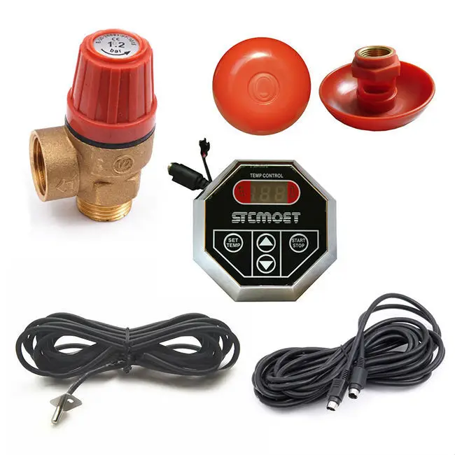 Free shipping Ecnomic model 9KW 380-415V Steam Generator Sauna Bath Steamer SPA Shower with ST-135M controller excellent | Обустройство