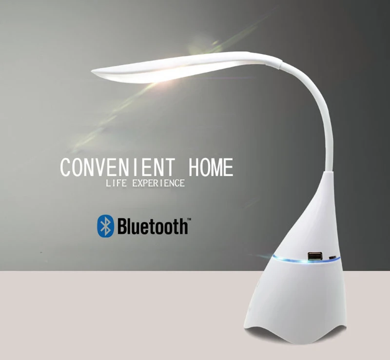 Touch светодиодный Bluetooth Динамик для телефона портативный компьютер DIY затемнения