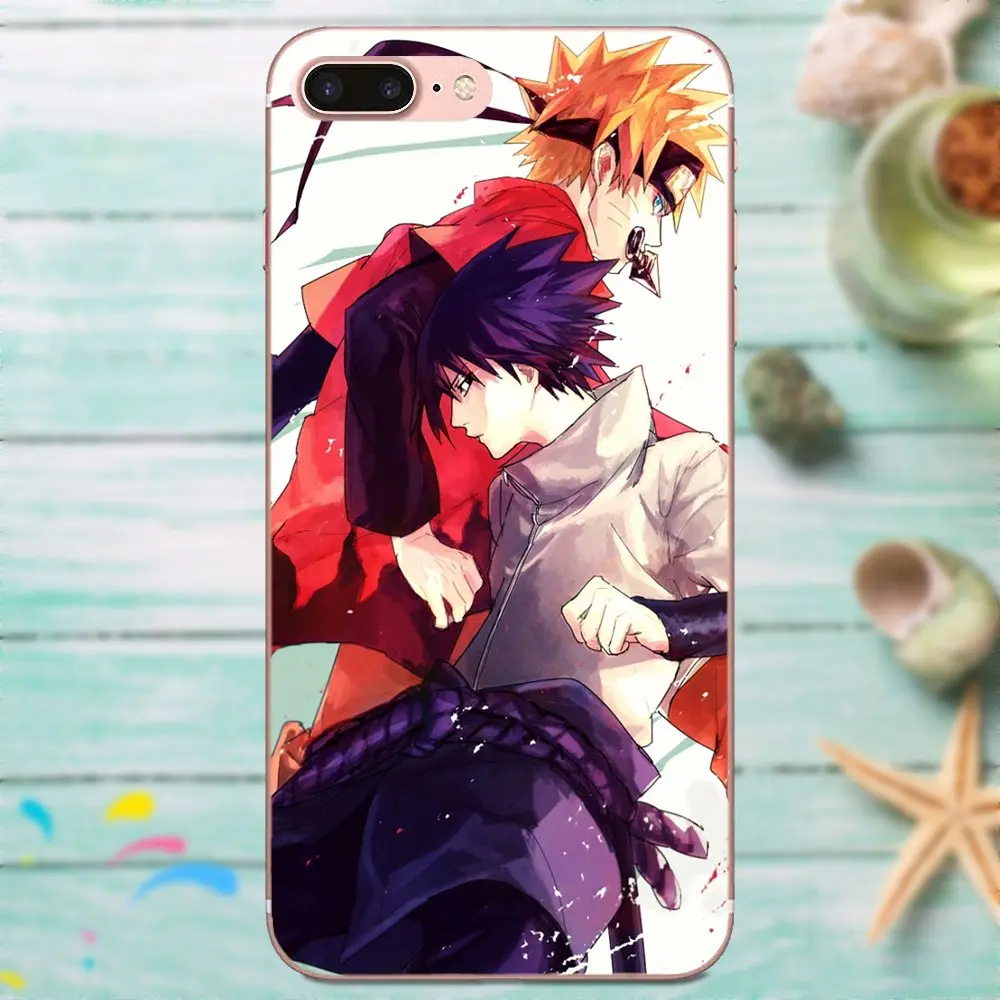 Shippuden Kunai Naruto Uzumaki для Apple iPhone X XS Max XR 4 4S 5 5C 5S SE 6 6S 7 8 Plus ТПУ чехлы