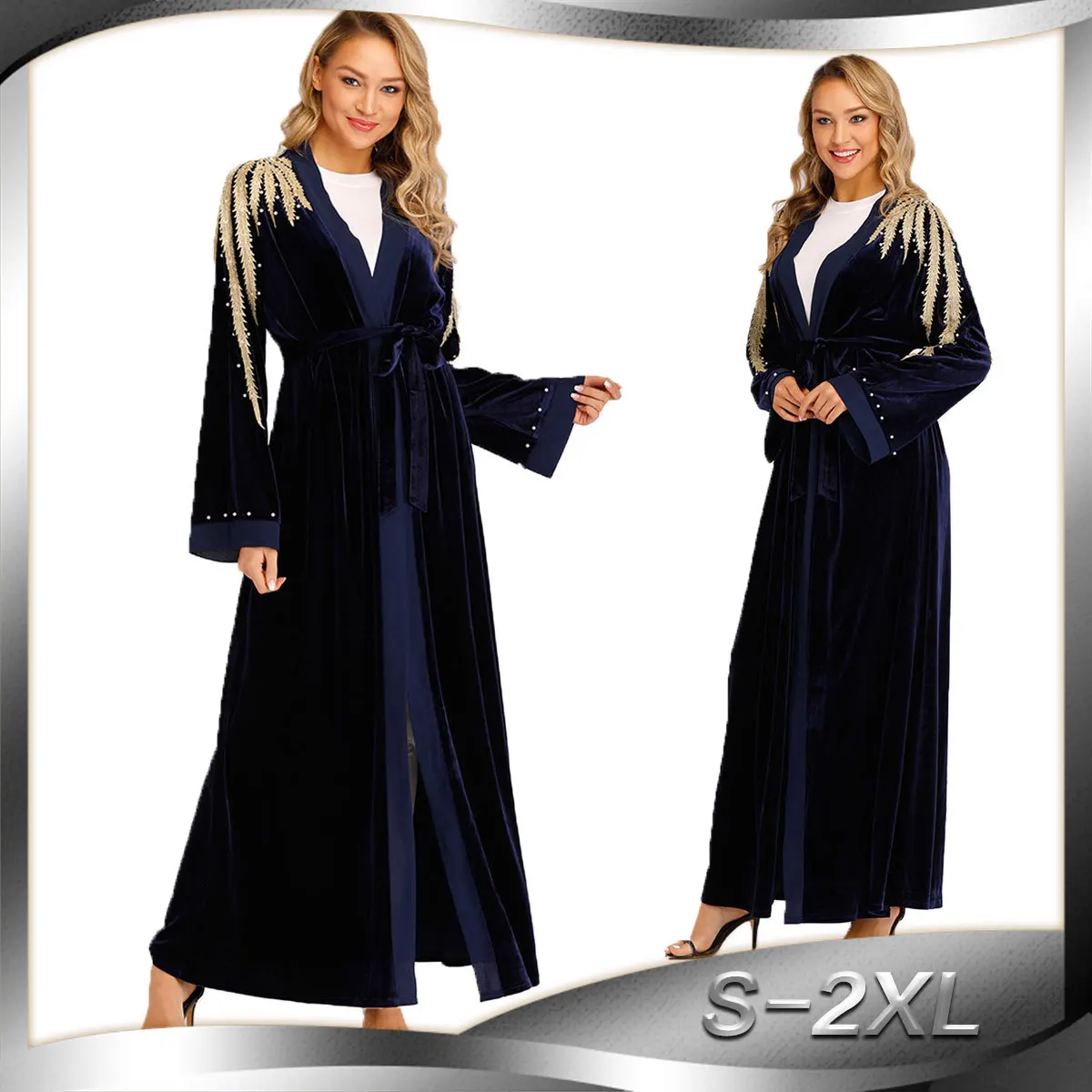 Abaya ropa musulman mujer traje de novia boda Абая для женщин Дубай|Мусульманская одежда| |