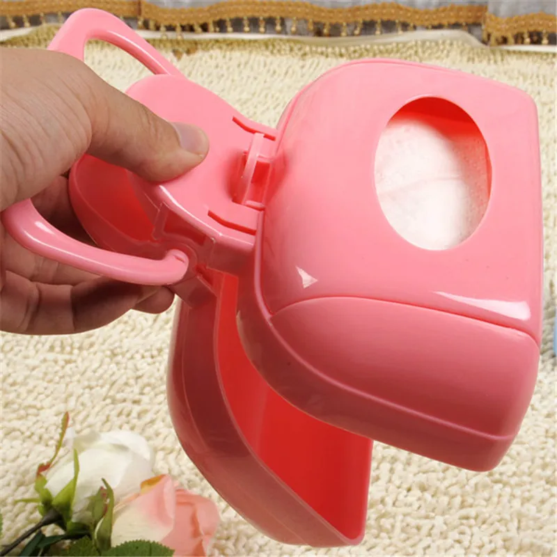 NEW portable Pet Poop Scooper Upscale Dog shit collector Pick Up Implement Pet Cleaning Shit collector Clip To Remove