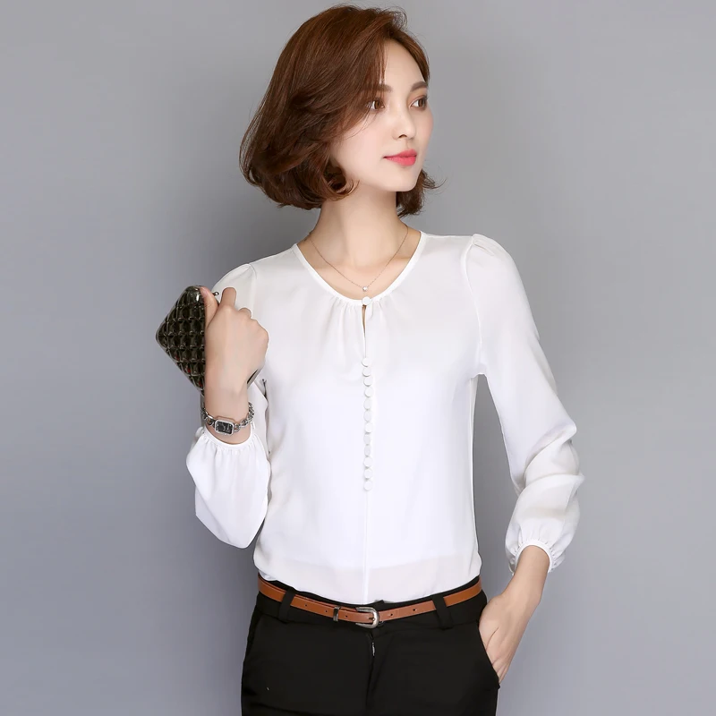Blusas Femininas модная женская блузка Топы с длинными рукавами Повседневные Элегантные