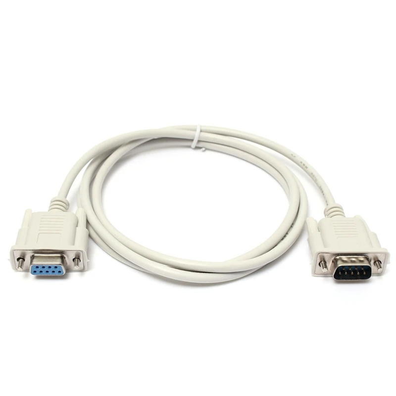 Новый 1 5 м Серийный RS232 9 контактный штыревой разъем DB9 кабельный удлинитель для
