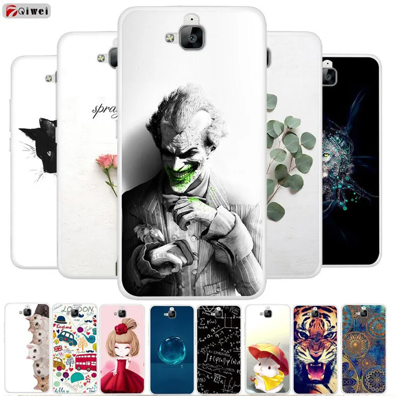 Чехол Fundas для huawei Honor 4C Pro, чехол для huawei Y6 Pro, силиконовый мягкий чехол из ТПУ, чехол Honor4C Pro Y6pro TIT-L01 Capas