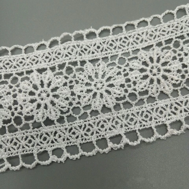 5cm Lace DIY Apparel Sewing &amp Fabric White Trimming Gift Packaging Ribbon | Дом и сад