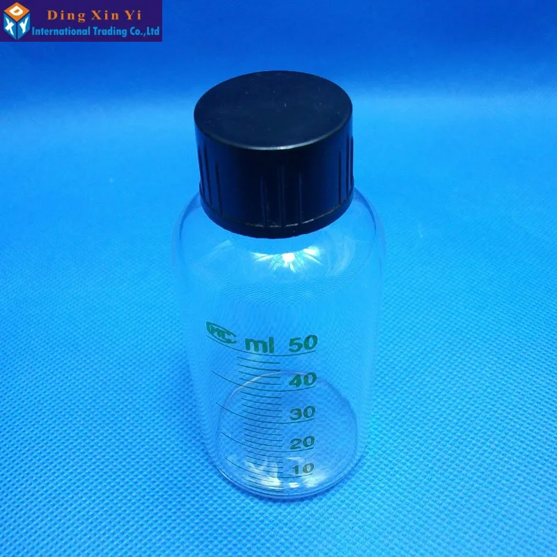 50ML1 0 шт./лот стеклянные флаконы Градуированные бутылки для образцов сыворотка