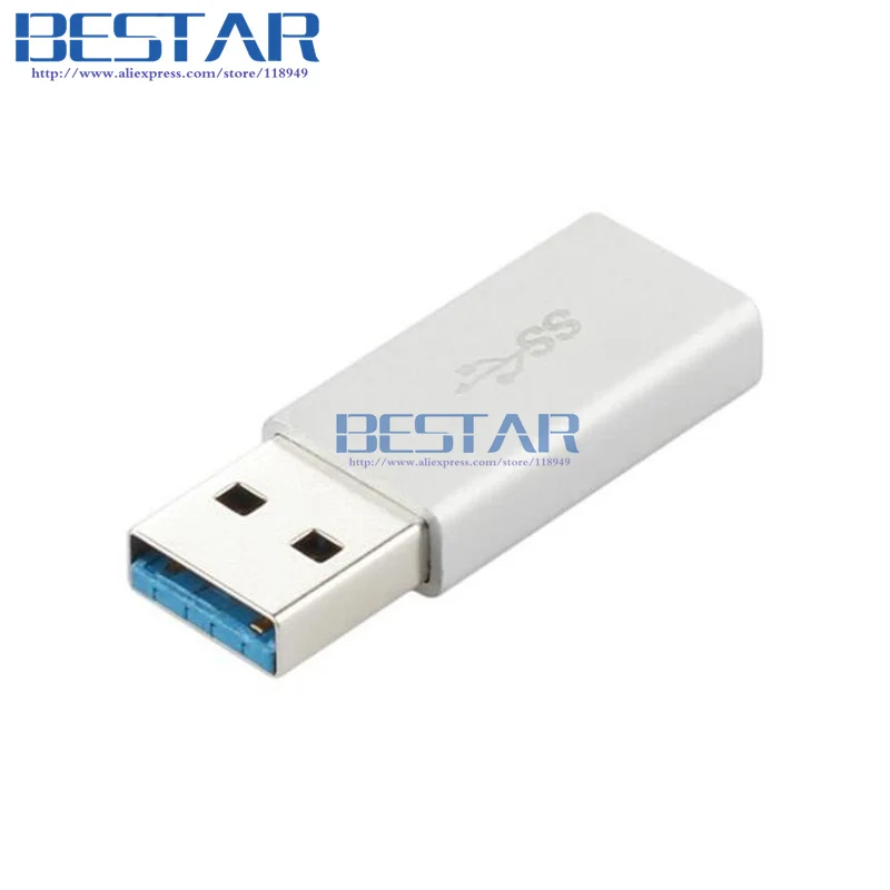 Алюминиевый корпус USB 3,1 type-c type C женский CF к USB 3,0 A Мужской AM разъем адаптера USB3.1 USB-C
