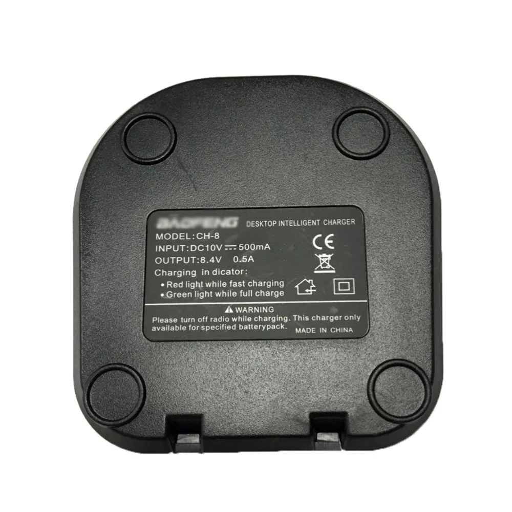 Для Baofeng UV 82 100 240 в зарядное устройство CH 8 для Walkie Talkie 89 8D двухстороннее радио|baofeng