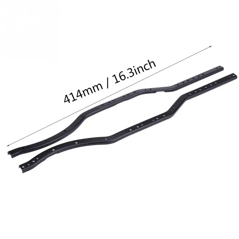 2 шт./компл. стальной каркас рельсы для осевого SCX10 90027 II 90046 90047 RC автомобиль