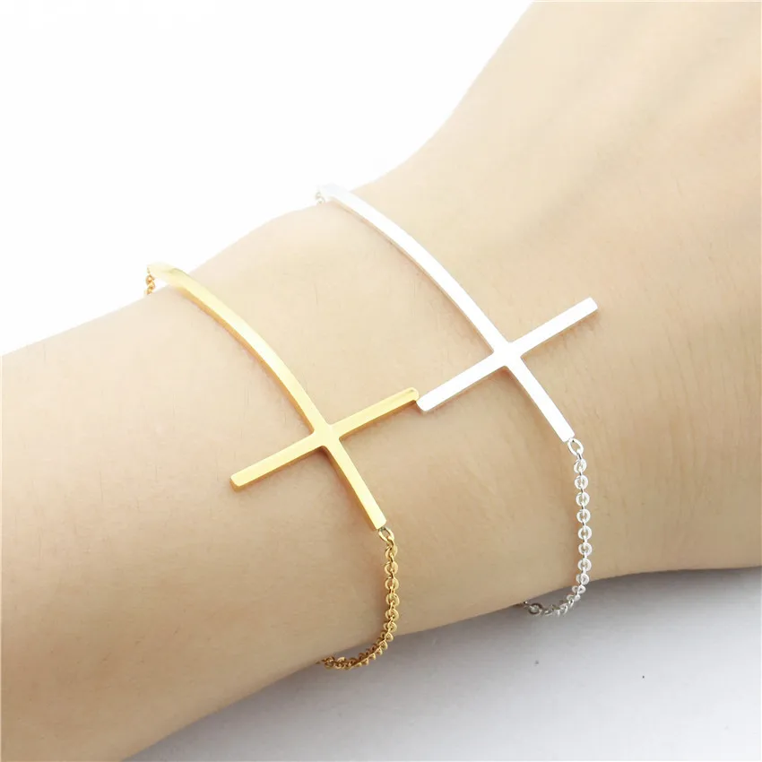 Dianshangkaituozhe крест браслет вера Jewelry лаконичный и простой благородный святости Mark