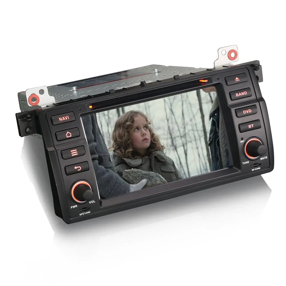 Erisin ES3619B PX30 Android 8 1 Автомобильный мультимедийный плеер 7 &quotавтомобильный DVD gps для