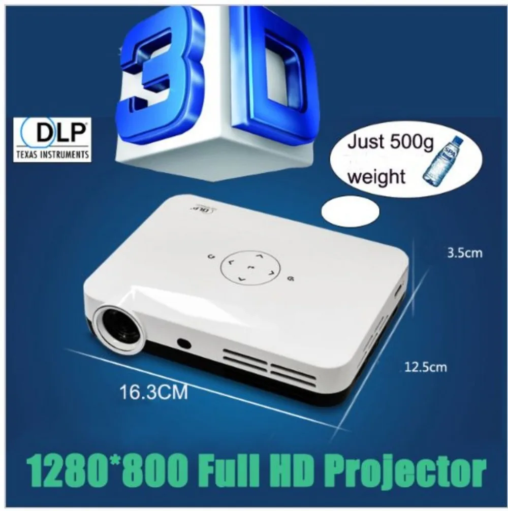 DLP проектор full hd Мини Projetor Видео ТВ Проектор для Домашнего Кинотеатра Кинотеатр с