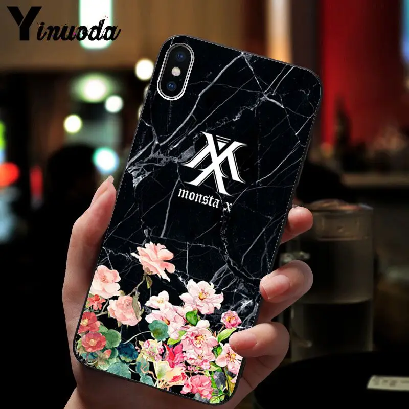 11pro MAX Monsta X KPOP Boy Group красочные милые аксессуары для телефонов Чехол Apple iPhone 8 7 6 6S Plus