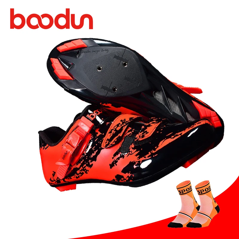 Кроссовки BOODUN мужские для велоспорта дышащие спортивные сникерсы с