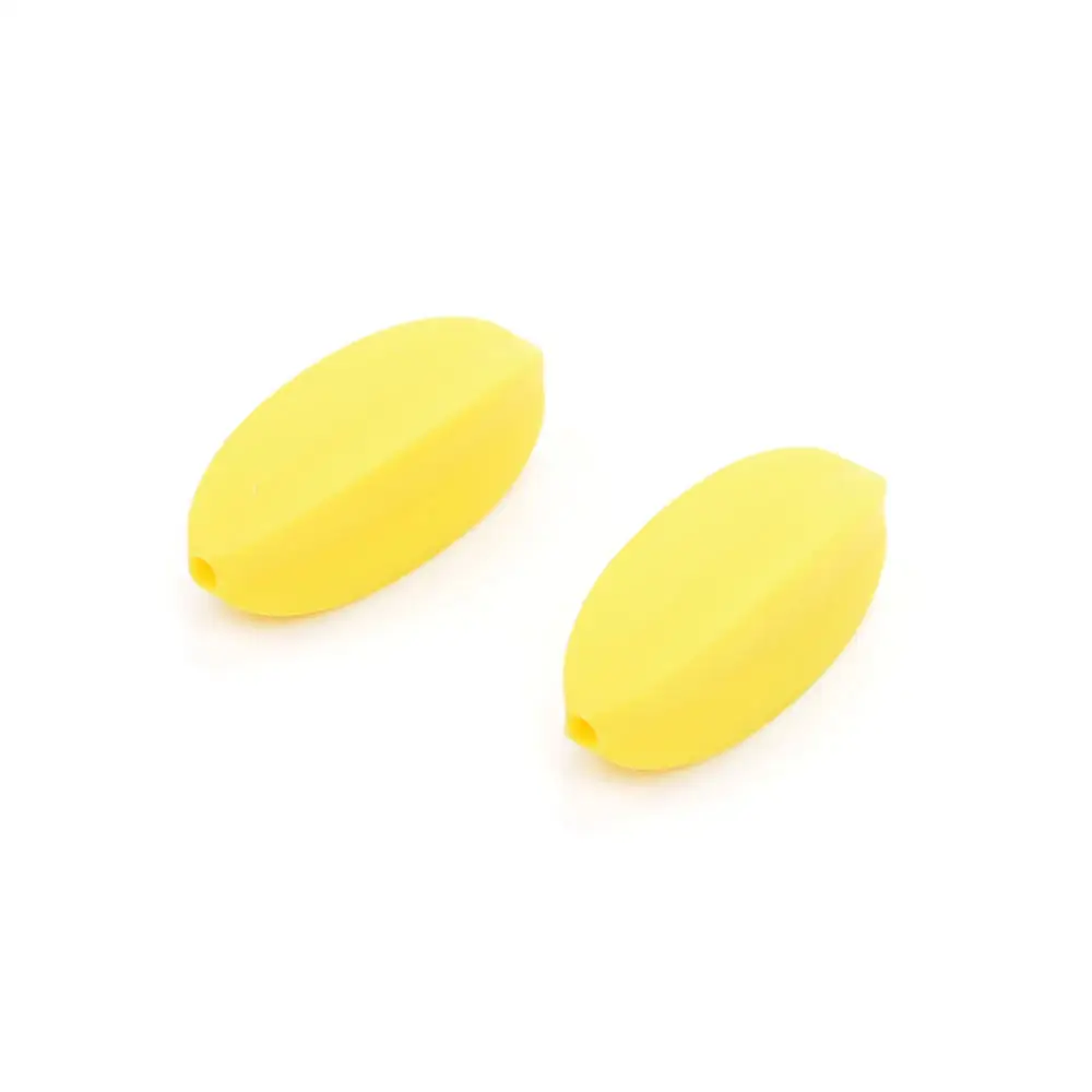 LOFCA 20 шт Starfruit Силиконовые бусы для прорезывания зубов уход за грудью жевательные DIY Ювелирные изделия Ожерелье детский Прорезыватель игрушка соска зажимы BPA бесплатно