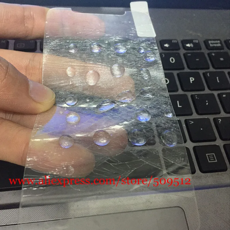 100 шт. Класс AAA Супер 9 H водонепроницаемый для IPhone X 8 8 P 10 Экран протектор Закаленное Стекло защитный плёнки передняя крышка