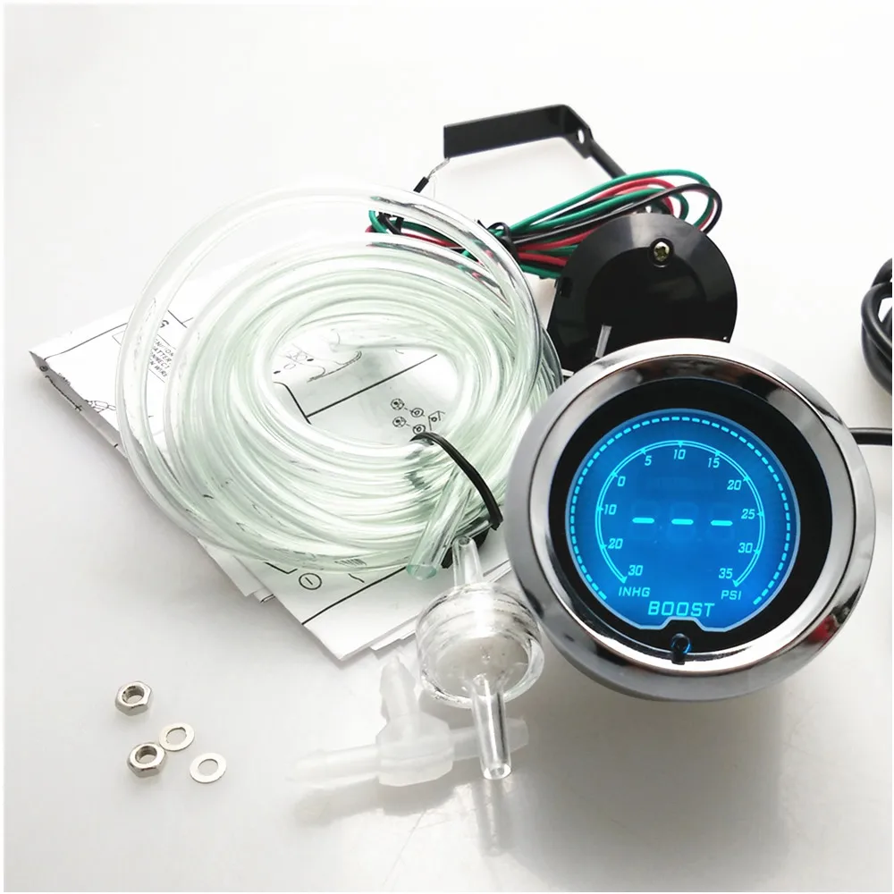 1 шт 7 цветов автомобиля универсально ЖК дисплей цифровой Дисплей Boost 30 35psi с