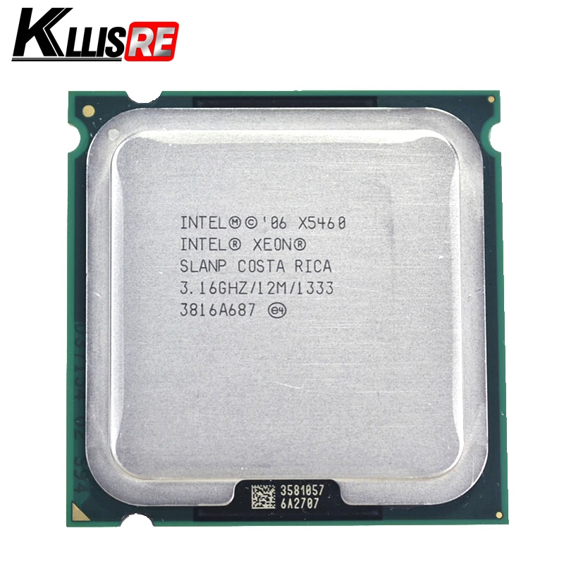Процессор Intel Xeon x5460 3,16 GHz 12M 1333Mhz cpu работает на материнской плате LGA 775
