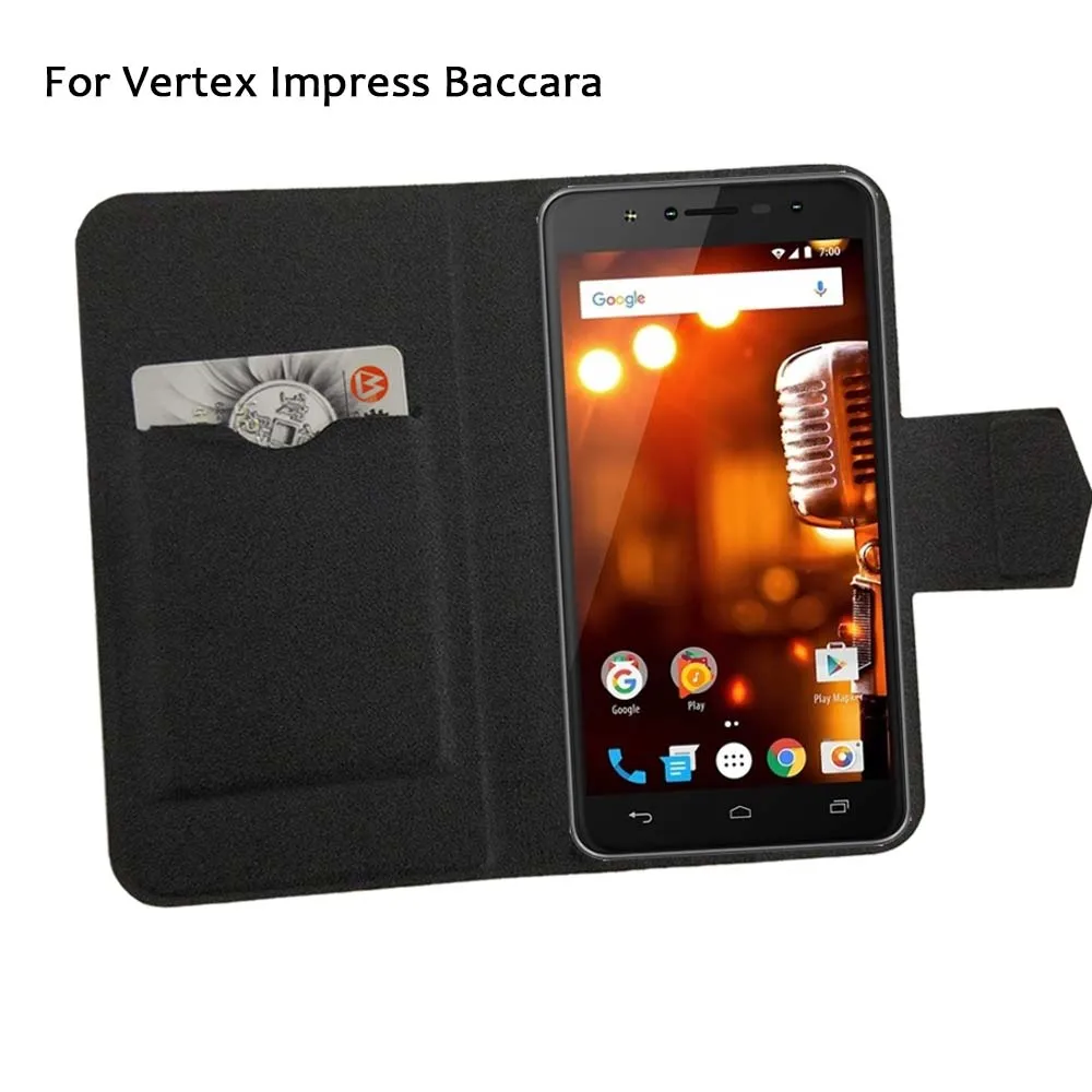 5 цветов лидер продаж! Кожаный чехол для телефона Vertex Impress Baccara Прямая поставка с